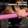 RITFIT Olympic Barbell 4ft/4.8ft/6ft – 2 Inch Weight Bar for Strength Training, Weightlifting, Squat, Deadlift, Bench Press, Curl, Overhead Press – 350lbs/500lbs Capacity(Pink)