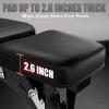 RitFit Adjustable/Foldable Utility Weight Bench with Multiple Back Positions for Home Gym, Decline Incline, and Flat Settings for Weightlifting and Strength Training(Black)