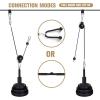 RitFit LAT and Lift Pulley System Pro with Dual Cables and Upgraded Loading Pin, Home and Garage Gym Squat Rack Accessories for Tricep Pull Down,Bicep Curl,Back,Shoulder-Strength Workout