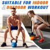 RitFit Neoprene Coated Solid Cast Iron Kettlebell 5 10 15 20 25 30 35 40 45 50 LB, Great for Full Body Workout, Cross-Training, Weight Loss & Strength Training(A-20+25+30LB)