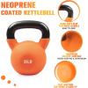 RitFit Neoprene Coated Solid Cast Iron Kettlebell 5 10 15 20 25 30 35 40 45 50 LB, Great for Full Body Workout, Cross-Training, Weight Loss & Strength Training(A-20+25+30LB)