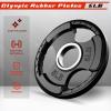 RitFit Olympic Rubber Grip Plates for Barbell, 2-Inch Weight Plates for Weightlifting and Strength Training in Home & Gym, Single, Pair and Sets(2.5/5/10/25/35/45 LB)(175 Set)
