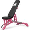 RITFIT Adjustable Weight Bench with Multiple Back Positions for Full Body Workouts, Incline, Decline, and Flat Settings for Home Gym Strength Training, 1300LB Capacity(Pink)