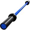 RITFIT Olympic Barbell 4ft/4.8ft/6ft – 2 Inch Weight Bar for Strength Training, Weightlifting, Squat, Deadlift, Bench Press, Curl, Overhead Press – 350lbs/500lbs Capacity(Black/Blue)