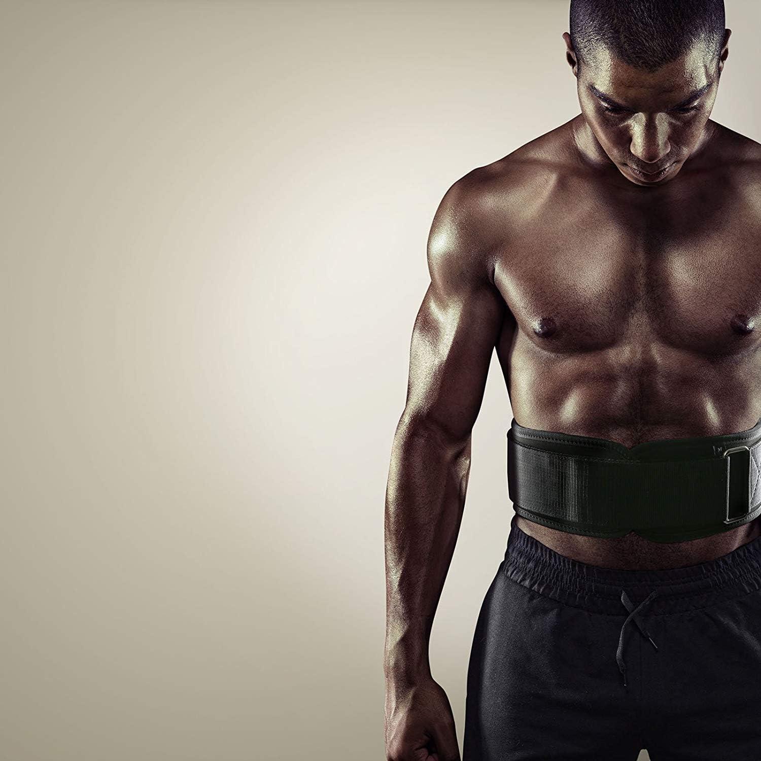 imageRitFit Weight Lifting Belt Great for Squats Lunges Deadlift Thrusters Men and Women 6 Inch BlackCamouflageCamo