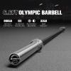 RITFIT 7FT Olympic Barbell for Strength and Weightlifting Training – 2 Inch Olympic Bar for Squat, Deadlift, Bench Press, Curl, Overhead Press – 600lbs/1000lbs/1200lbs Capacity(Sliver/Black)