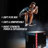 RitFit 3 in 1 Extra Firm Soft Plyo Box Foam Plyometric Box-30”x24”x20”-20″x18″x16″ Heavy Duty High Density Foam Jumping Box 3 Sizes with PVC Cover,Platform for Home Gym Fitness, 440lb Weight Capacity(LARGE-A)