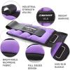 RitFit Ankle Wrist Weights (1 Pair) 1 1.5 2 3 4 5 LB Each with Fully Adjustable Strap for Arm, Hand & Leg – Best for Walking, Jogging, Gymnastics, Aerobics(Purple-1.5LB)