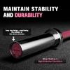 RitFit Barbell Weight Set – 4/6FT Olympic Barbell with Weight Plates (55-275LB Total) – Weightlifting Equipment for Squats, Curls, Deadlifts, Presses, Hip Thrusts(Pink)