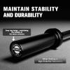 RitFit Barbell Weight Set – 4/6FT Olympic Barbell with Weight Plates (55-275LB Total) – Weightlifting Equipment for Squats, Curls, Deadlifts, Presses, Hip Thrusts(Black)