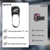 RitFit Kickback Ankle Straps Padded Ankle Strap for Cable Machine,Strong Hook and Loop,Reinforced 3 D-Ring, Adjustable Comfort fit Neoprene – Premium Ankle Cuffs to Enhance Abs, Glute & Leg Workouts(pink)