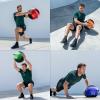 RitFit Medicine Ball / weight ball / Soft Medicine Ball / Wall Medicine Ball / Soft Wall Ball / Wall Ball set/ Medicine Balls for Exercise and Conditioning Workouts, Fitness Gym Equipment for Core Training and Cross Training (5/10/15/20/25/30 lbs)(GREEN(20.0 pounds))