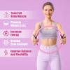 RitFit Pilates Ring Circle – 14 Inch Magic Fitness Circle for Toning Inner & Outer Thighs, Bonus Workout Guide Included(Pink)