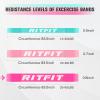 RitFit Pull Up Assist Band – Premium Resistance Band for Pull Up Assistance, Resistance Training, Body Stretching, Powerlifting, Mobility Training(#10 Rose Pink – 25 to 65 Pounds)