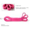 RitFit Pull Up Assist Band – Premium Resistance Band for Pull Up Assistance, Resistance Training, Body Stretching, Powerlifting, Mobility Training(#10 Rose Pink – 25 to 65 Pounds)