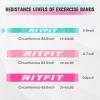 RitFit Pull Up Assist Band – Premium Resistance Band for Pull Up Assistance, Resistance Training, Body Stretching, Powerlifting, Mobility Training(#8 Aqua – 10 to 35 Pounds)