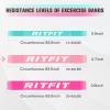 RitFit Pull Up Assist Band – Premium Resistance Band for Pull Up Assistance, Resistance Training, Body Stretching, Powerlifting, Mobility Training(#9 Pink – 20 to 60 Pounds)