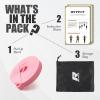 RitFit Pull Up Assist Band – Premium Resistance Band for Pull Up Assistance, Resistance Training, Body Stretching, Powerlifting, Mobility Training(#9 Pink – 20 to 60 Pounds)