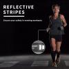 RitFit Soft Hand Weights Set – 0.5/0.75/1/1.5/2 LBS (1 Pair) Walking Dumbbell for Women & Men with Reflective Straps – Jogging, Running, Physical Therapy, Aerobics – Pink Orange Blue Grey Black(Orange – 0.75lb each（1.5lb pair))