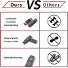 RitFit Soft Hand Weights Set – 0.5/0.75/1/1.5/2 LBS (1 Pair) Walking Dumbbell for Women & Men with Reflective Straps – Jogging, Running, Physical Therapy, Aerobics – Pink Orange Blue Grey Black(Pink – 0.5lb each (1 lb pair))