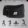RitFit Weight Lifting Belt – Great for Squats, Lunges, Deadlift, Thrusters – Men and Women – 6 Inch Black/Camouflage(Black)