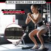RitFit Weight Lifting Belt – Great for Squats, Lunges, Deadlift, Thrusters – Men and Women – 6 Inch Black/Camouflage(Camo)