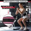 RitFit Weight Lifting Belt – Great for Squats, Lunges, Deadlift, Thrusters – Men and Women – 6 Inch Black/Camouflage(Pink)