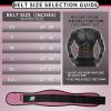 RitFit Weight Lifting Belt – Great for Squats, Lunges, Deadlift, Thrusters – Men and Women – 6 Inch Black/Camouflage(Pink)