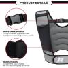 RitFit Weighted Vest, 4lb/8lb/10lb/12lb/15lb/20lb Weight Vest with Reflective Stripes, Weight Vest Adjustable for Women and Men Workout, Strength Training, Running, Fitness, Jogging, Walking(15LB)