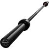 RITFIT 7FT Olympic Barbell for Strength and Weightlifting Training – 2 Inch Olympic Bar for Squat, Deadlift, Bench Press, Curl, Overhead Press – 600lbs/1000lbs/1200lbs Capacity(Black)