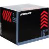 RitFit 3 in 1 Extra Firm Soft Plyo Box Foam Plyometric Box-30”x24”x20”-20″x18″x16″ Heavy Duty High Density Foam Jumping Box 3 Sizes with PVC Cover,Platform for Home Gym Fitness, 440lb Weight Capacity(SMALL-B)