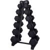 350 LB Set with 6-Tier Rack (10+20+25+30+40+50)
