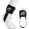 RitFit Kickback Ankle Straps Padded Ankle Strap for Cable Machine,Strong Hook and Loop,Reinforced 3 D-Ring, Adjustable Comfort fit Neoprene – Premium Ankle Cuffs to Enhance Abs, Glute & Leg Workouts(black)