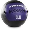 RitFit Medicine Ball / weight ball / Soft Medicine Ball / Wall Medicine Ball / Soft Wall Ball / Wall Ball set/ Medicine Balls for Exercise and Conditioning Workouts, Fitness Gym Equipment for Core Training and Cross Training (5/10/15/20/25/30 lbs)(Purple(5.0 pounds))
