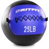 RitFit Medicine Ball / weight ball / Soft Medicine Ball / Wall Medicine Ball / Soft Wall Ball / Wall Ball set/ Medicine Balls for Exercise and Conditioning Workouts, Fitness Gym Equipment for Core Training and Cross Training (5/10/15/20/25/30 lbs)(Blue(25.0 pounds))