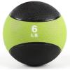 RitFit Weighted Medicine Ball – Non-Slip Rubber Shell & Dual Texture Grip – Workout Exercise Ball for Core Strength, Balance Training, Coordination Fitness – Multiple Weights & Colors(Grass Green-6LB)
