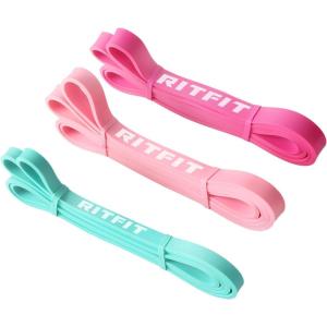 RitFit Pull Up Assist Band – Premium Resistance Band for Pull Up Assistance, Resistance Training, Body Stretching, Powerlifting, Mobility Training(#11 THREE LEVELS OF RESISTANCE COMBO PACK)