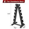 RitFit 5-650 LBS PVC Encased Hex Dumbbell Sets with Optional Rack for Home Gym, Hand weight with Chrome Handle for Strength Training, Workouts((10+20+25+30+40+50) 350LBS SET)
