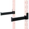 RitFit Spotter Arms Power Cage Attachment, Squat Rack Safety Bars for 2.36” x 2.36” Power Rack, Safety Squat Bar Attachment for Home Gym