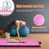 RitFit Upgraded Folding Exercise Mat, 2 Inch Thick Gymnastics Mat 3’x6’,4’x8’,4×10’,2’x8′ with Carrying Handles for Yoga, MMA, Stretching, Core Workouts and Home Gym Protective Flooring(Pink(2′ x 8′))