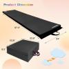 RitFit Upgraded Folding Exercise Mat, 2 Inch Thick Gymnastics Mat 3’x6’,4’x8’,4×10’,2’x8′ with Carrying Handles for Yoga, MMA, Stretching, Core Workouts and Home Gym Protective Flooring(Black(2′ x 8′))