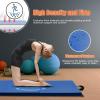 RitFit Upgraded Folding Exercise Mat, 2 Inch Thick Gymnastics Mat 3’x6’,4’x8’,4×10’,2’x8′ with Carrying Handles for Yoga, MMA, Stretching, Core Workouts and Home Gym Protective Flooring(Blue(2′ x 8′))
