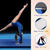 RitFit Upgraded Folding Exercise Mat, 2 Inch Thick Gymnastics Mat 3’x6’,4’x8’,4×10’,2’x8′ with Carrying Handles for Yoga, MMA, Stretching, Core Workouts and Home Gym Protective Flooring(Blue(2′ x 8′))