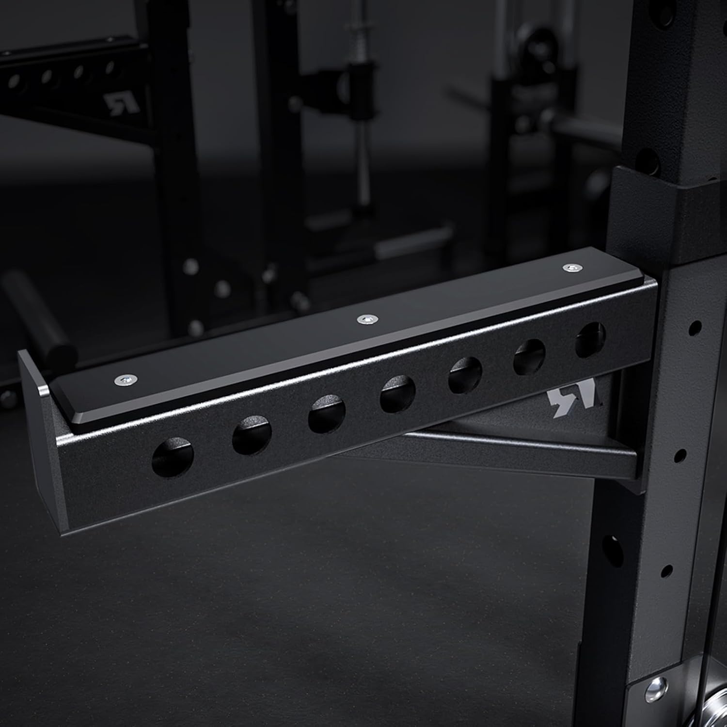 image:imageRitFit M2 3D Smith Machine amp 2866LB Builtin Weight Stack with Cable Crossover System All in One Functional Trainer amp Power Cage 16 Adjustment Holes 6 Storage Pegs for FullBody Home GymBLACK