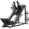 RitFit 3-in-1 Leg Press Hack Squat Machine for Home Gym, 1500LB Capacity, Compact Space-Saving Design with Multiple Hack Squat & Leg Press Angles(BLACK)