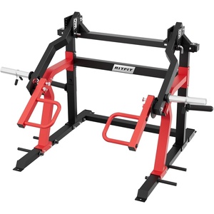 RITFIT Gorilla 2-in-1 Chest Shoulder Press Machine, Adjustable Multi-Grip Strength Trainer with Dual Dial System, 500LB Capacity, Plate Loaded Home Gym Equipment